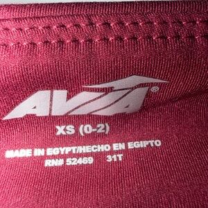 Avia Women's Boot Cut & Flare Pants in Deep Burgundy